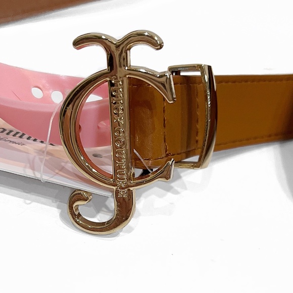 NWT Juicy Couture Cognac Belted Saddle Bag/Fanny Pack, Sz Lg/X-Lg - Picture 16 of 16